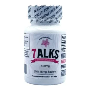 7-Alks 7-OH Kratom Tablets, 15mg x 10ct